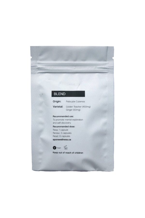 Spore Wellness (Reset) Macrodosing Mushroom Capsules - Image 2