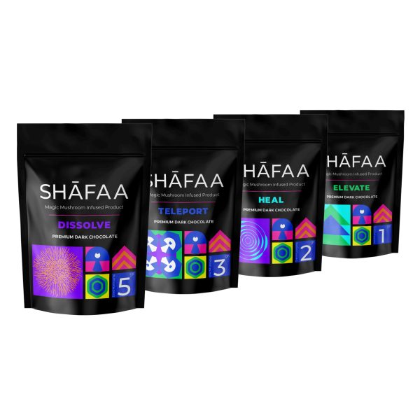 Shafaa Macrodosing Magic Mushroom Capsules – Golden Teacher - Image 2